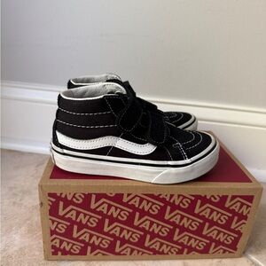 Vans Kids Black and White High-Tops